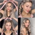 thumbnail image 3 of Pinkiou Heatless Curling Rod Headband, Heatless Curlers for Long Hair Lazy Curler Set Make Hair Soft and Shiny, No Heat Curl Ribbon with Hair Clips and Scrunchie DIY Hair Rollers Styling Tool, 3 of 6