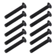 thumbnail image 1 of M3 Countersunk Screw, 50Pcs Black Galvanized Safe Installation Corrosion Protection A2-70 Cross Screws Assortment Kit  For High Accuracy Machines M3x4,M3x5,M3x, 1 of 8