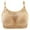 Light Yellow, variant on Gyexs Women's Full Figure Bra Comfortable Underwire Support Side Smoothing Thin Fabric Design Womens Bras, Black, Size 38