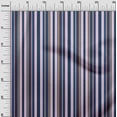 thumbnail image 2 of oneOone Cotton Silk Fabric Stripe Ikat Printed Fabric 1 Yard 42 Inch Wide, 2 of 4