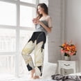 thumbnail image 5 of Naloa Golden Lotus Pajamas Pants for Women, Lounge for Women,Women’s Pajama Lounge Pants-X-Large, 5 of 6