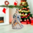 thumbnail image 3 of Kurt S. Adler  7 in. Bellissimo Glass Santa with Tree & Scene Ornament, 3 of 9