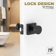 thumbnail image 2 of Mega Handles | Suana Privacy Door Knob | Matte Black, 2 of 4