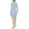 thumbnail image 3 of Calvin Klein Jeans Petite Cheetah Print Cinch Dress Geneva Blue PXS, 3 of 3