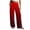 07#Wine, variant on Womens Wide Leg Pants Gradient High Waisted Palazoos for Women Drawstring Waist Straight Leg Pants with Pockets Cotton Linen Flowy Summer Pants