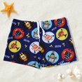 thumbnail image 3 of Hienoo Boys Swim Shorts Robot Print Quick Dry Board Shorts Bathing Suit Swimwear, 3 of 3