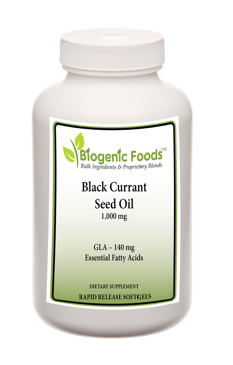 Black Currant Seed Oil Essential Fatty Acid 140 mg of Natural Sourced