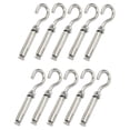 thumbnail image 1 of Hook Bolts, Rustproof 304 Stainless Steel Expansion Hooks Stainless Steel  for Air Conditioner Frame Fixing for Antitheft Door for Rain Sheld for Guard Rail, 1 of 7