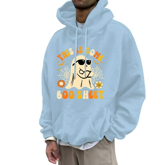 VBARHMQRT Chandail à Capuche Graphique Mode Décontractée pour Homme Impression 3D Manches Longues avec Cordon de Serrage