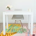 thumbnail image 5 of Cydiria Cozy Bright Fun Boho Abstract Faux Wool Area Rug, 4' x 6', Pink, 5 of 8