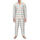 thumbnail image 3 of Balery Happy Graduation Pijama para Hombre de Dos Piezas con Manga Larga, Conjunto de Dormir y Descanso Suave con Bolsillos-X-Large, 3 of 7