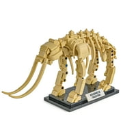 MACTANO Animal Building Block Set Mammuthus Fossils Elephant Building Bricks Toy for Kid Adult