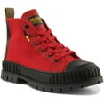 thumbnail image 1 of Palladium Pallashock Supply Hi Unisex Lace Up Canvas Ankle Boot In Red Size 5.5, 1 of 6