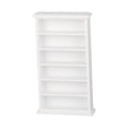 thumbnail image 2 of BELOVING 1/12 Dollhouse Miniature Bookcase Birthday Gift Prop Miniature Storage Shelf White, 2 of 10
