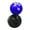 Blue, variant on Car Push to Starter Button Rockers Car Button Starter Lever Car Engine Starter Stop Button Joystick Interior Decorations