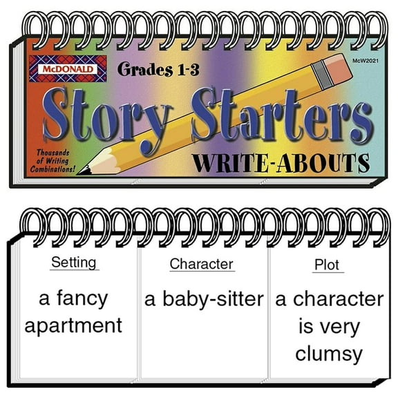 McDonald Publishing Write-Abouts Story Starters Gr 1-3 2021