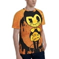 thumbnail image 4 of Unisex Bendy And The Ink Machine 3d Graphic Print Shirts For Mens Womens Casual Short Sleeve Tee Shirts Top, 4 of 7