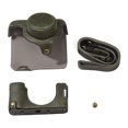 thumbnail image 3 of Estuche para cámara portátil Bolso de transporte para cámara de cuero sintético con correa para el hombro, 3 of 7