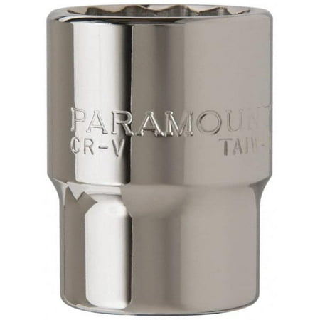 

Paramount 29mm Metric Standard 12 Point Hand Socket Steel 3/4 Drive