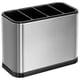 thumbnail image 1 of Soporte para utensilios de cocina, organizador de cocina de acero inoxidable con divisor extraíble y base resistente con bandeja de goteo, 1 of 5