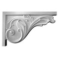 thumbnail image 1 of Ekena Millwork SB11X07AC-R 11.75 In. W X 7.75 In. H X .75 In. D Architectural Large Acanthus Stair Bracket- Right, 1 of 1