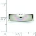 thumbnail image 4 of Titanium 6mm Comfort Fit Mens Wedding Ring Size 12.5, 4 of 6