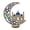JM00454, variant on Yihuala Wooden EID Decoration Shape Ornaments Gifts