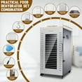 thumbnail image 6 of CERCKER Commercial Food-Dehydrator Machine 22 Trays, Twin 110V Plugs Industrial-Dehydrator Commercial Meat Dryer 2500W Extra Large Capacity 37.5ft² Beef Jerky Maker, 6 of 9