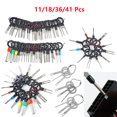 thumbnail image 1 of Herramienta de extracción de terminales de coche, Extractor de conector de enchufe de cable, Kit de Extractor de Pin de liberación para herramienta de reparación de enchufes de coche, 11, 18, 36, 41 p, 1 of 3