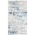 thumbnail image 2 of SAFAVIEH Amalfi Cian Distressed Area Rug, Cream/Navy, 3' x 5', 2 of 11