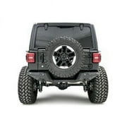 18-C WRANGLER JL REAR BUMPER W/PRE-DRILLED SENSOR HOLES Fits 2021 Jeep Wrangler