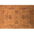 thumbnail image 1 of Ahgly Company Indoor Rectangle Oriental Orange Industrial Area Rugs, 4' x 6', 1 of 4