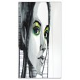 thumbnail image 2 of Design Art - Fille Illustrée Noire, 2 of 4