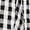 Black Gingham, variant on Woman Within Plus Size Seersucker Pull-On Elastic-Waist Capri Pants