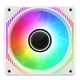 thumbnail image 2 of 3Pcs PC Radiator 5V 3PIN ARGB 12V 4PIN PWM 120mm Luminous Case Fan (Reverse White), 2 of 8
