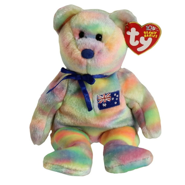 TY Beanie Baby AUSSIEBEAR the Bear (Australian Exclusive) (8.5 inch