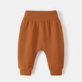 thumbnail image 5 of Gubotare Toddler Pants Boys Sweat Pants for Girls Fashion Baggy Sweatpants Joggers Winter Warm Kids Pants 3T 4T (Coffee,3-4 Years), 5 of 5
