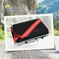 thumbnail image 5 of Dog Bike Trailer - 3-Entry Pet Carrier Bicycle Wagon with 20" Wheels for Medium Dogs, Red/Black (51.3"L X 28.8"W X 35.5"H), 5 of 10