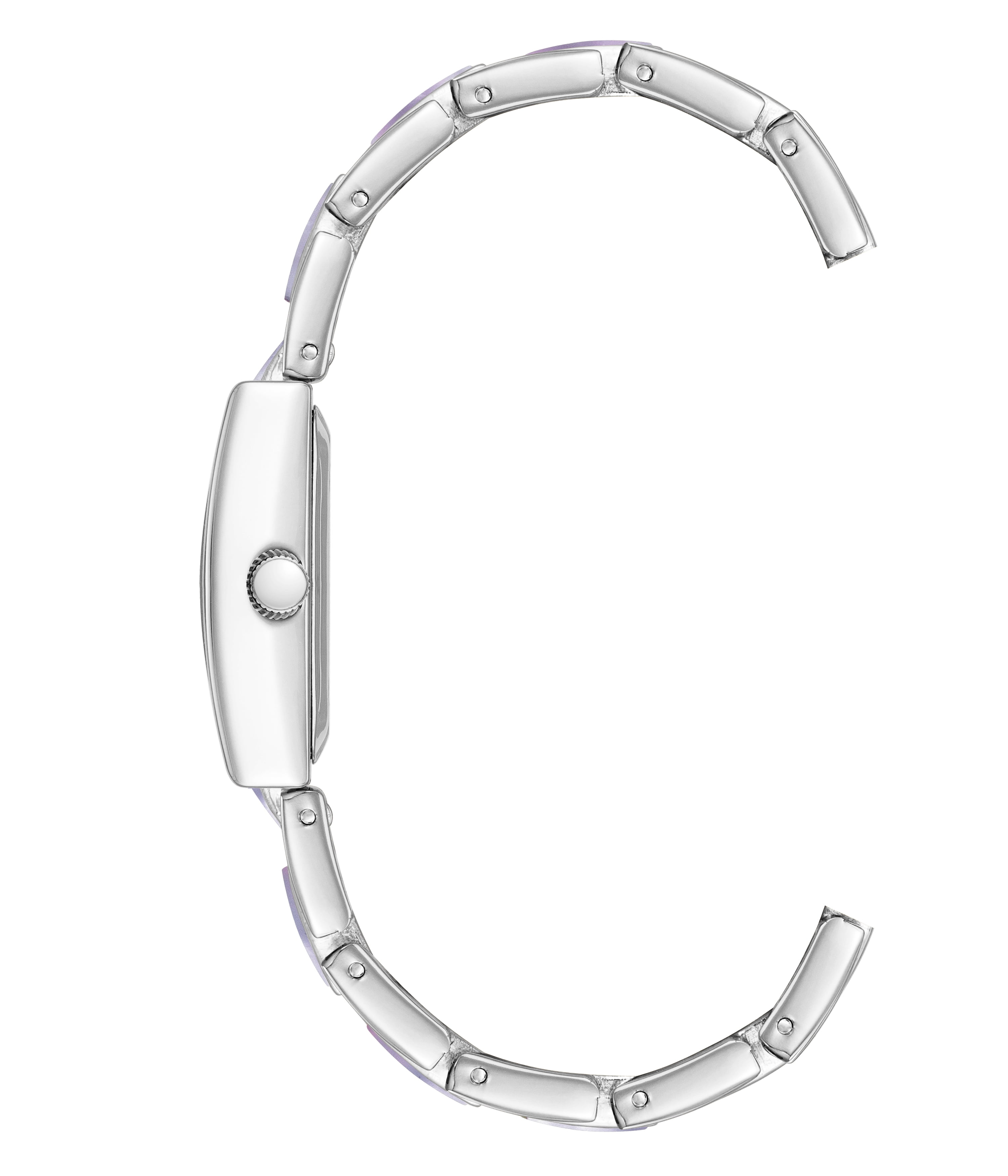 Eclipse Ladies Adult Lavender Dial Tank Watch