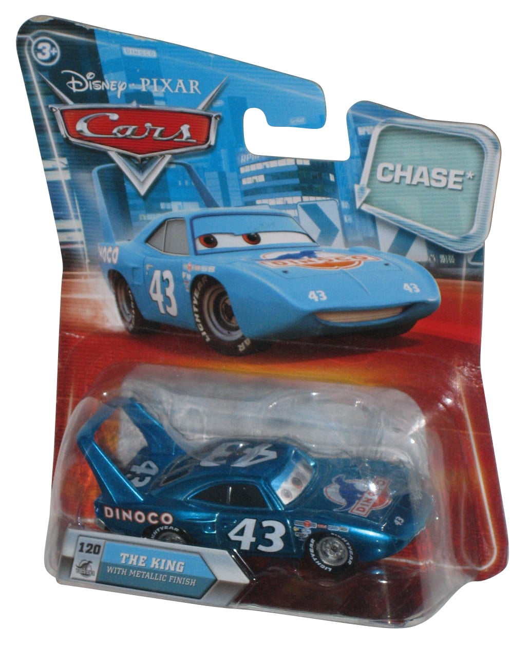 Disney Pixar World of Cars Dinoco The King Metallic Finish Chase Toy