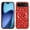 Red, variant on for iPhone 17 Air Magnetic Case, Fashionable Sparkle Glitter Case Compatible with MagSafe Charging, Anti-Scratch Shockproof Phone Cover for iPhone 17 Air Plating Bumper Bling Case, Gold