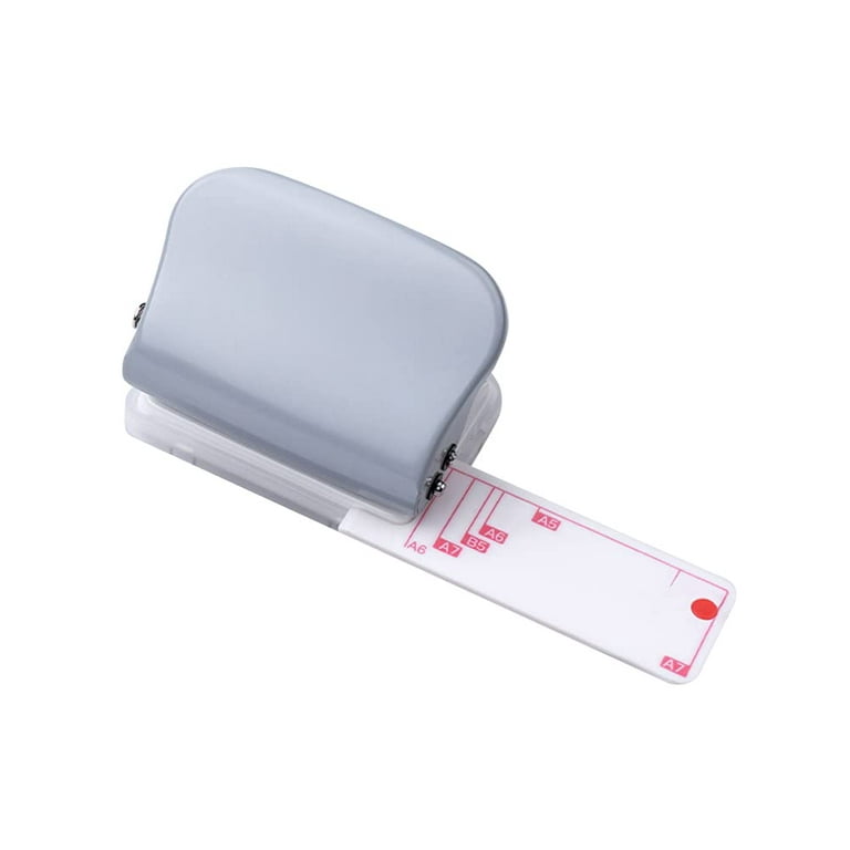 A5 B5 A6 A7 3Hole 6Hole 9Hole DIY Hole Puncher Handheld Metal Loose Leaf  Hole Punch Handmade Paper Hole Puncher for Office