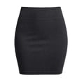 thumbnail image 3 of Only Moment Womens Shorts Nylon,Spandex High Waisted Stretch Ankle Pants for Women Business Casual Travel Athletic Work Yoga Shorts with Pockets for Wowomen Black,XL, 3 of 6