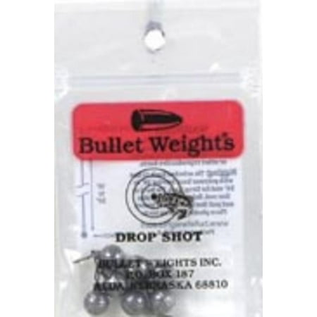 Bullet Weights DS18 Drop Shop 1/8 OZ 7 Piece Clam PK Bass Fishing