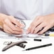 thumbnail image 4 of Riwesomey Herramienta de reparación de correa de de barra de resorte de acero al carbono de doble cabeza profesional con juego de ajuste Kits y herramientas de reparación de relojes, 4 of 6