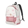 thumbnail image 1 of Easygdp Cute Bathtub Mochila de Lona Resistente para Laptop, Compatible con Laptops de 15 a 17 pulgadas, Ideal para Escuela, Trabajo y Viajes-Small, 1 of 5