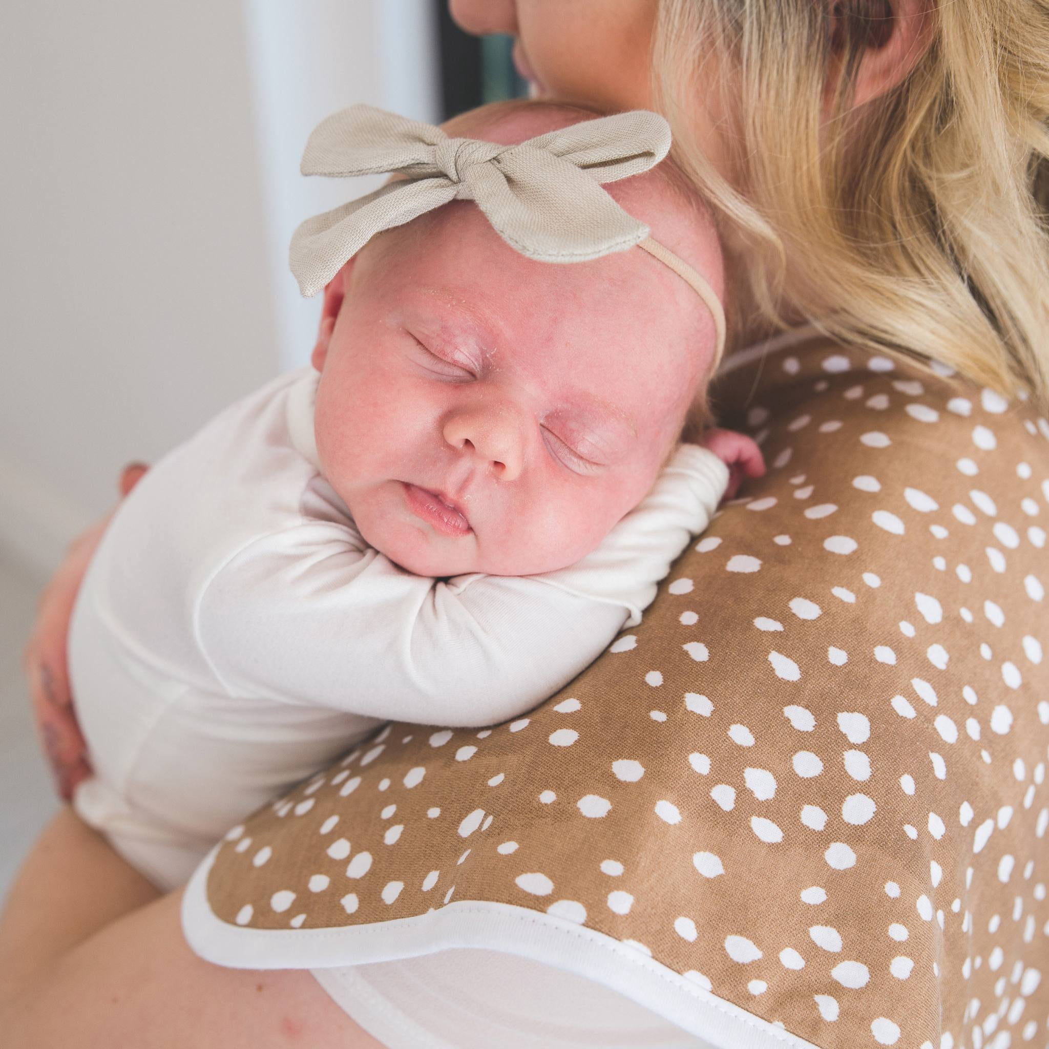Copper Pearl Burp Cloths- Autumn