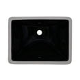 thumbnail image 4 of Ruvati RVB0720EG Krona 20-1/2" Rectangular Porcelain Undermount Bathroom Sink - Green, 4 of 7