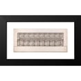 thumbnail image 2 of Giacomo Quarenghi 18x10 Black Modern Framed Museum Art Print Titled - Longitudinal Section of Great Throne Room (Saint George's Hall), Winter Palace, Saint Petersburg (ca. 1776), 2 of 5