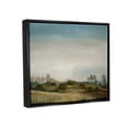 thumbnail image 3 of Stupell Industries Rural Hay Bales Landscape Painting Jet Black Floating Framed Canvas Print Wall Art, Design by Liz Jardine, 3 of 6